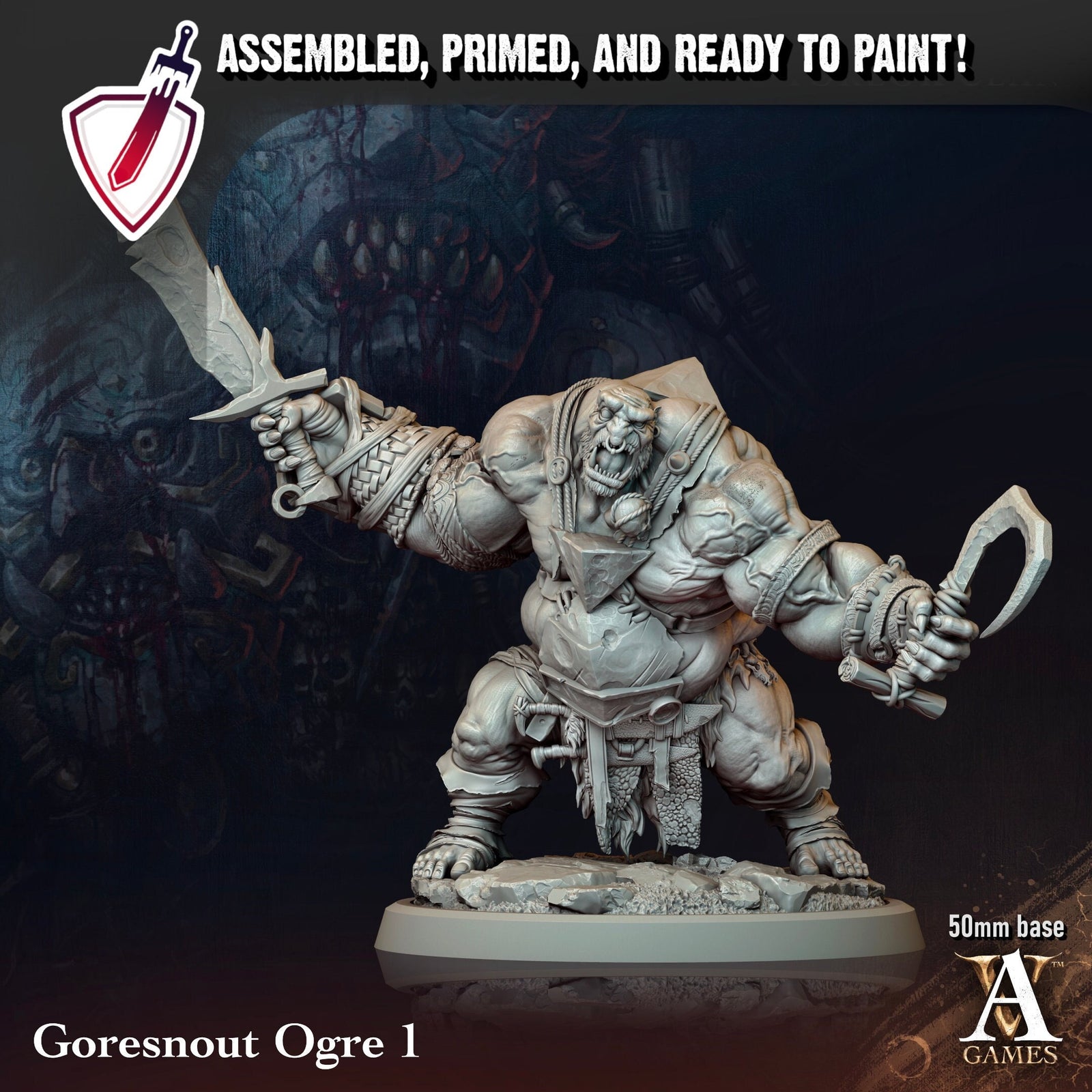 Goresnout Ogres - Brush and Battle