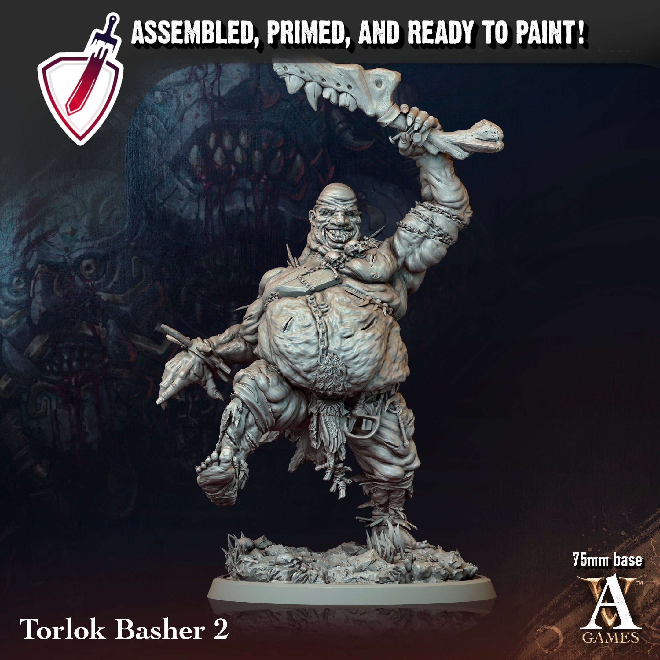 Torlok Bashers (Large) - Brush and Battle