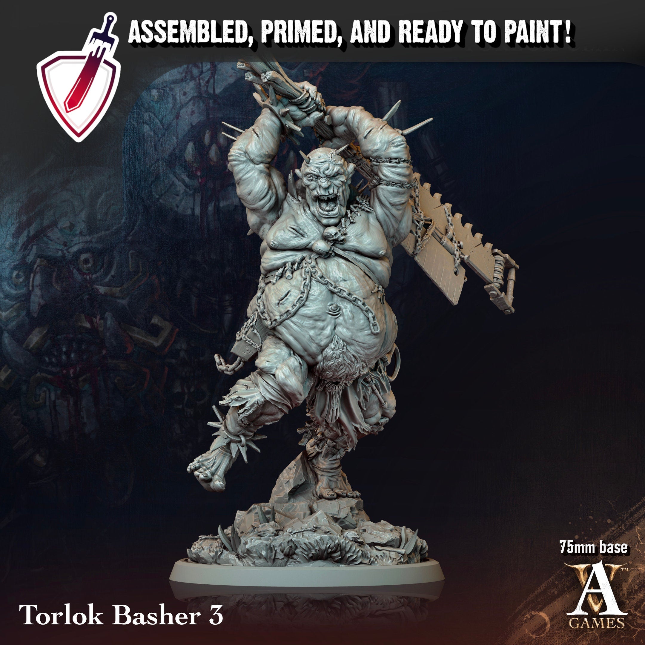 Torlok Bashers (Large) - Brush and Battle