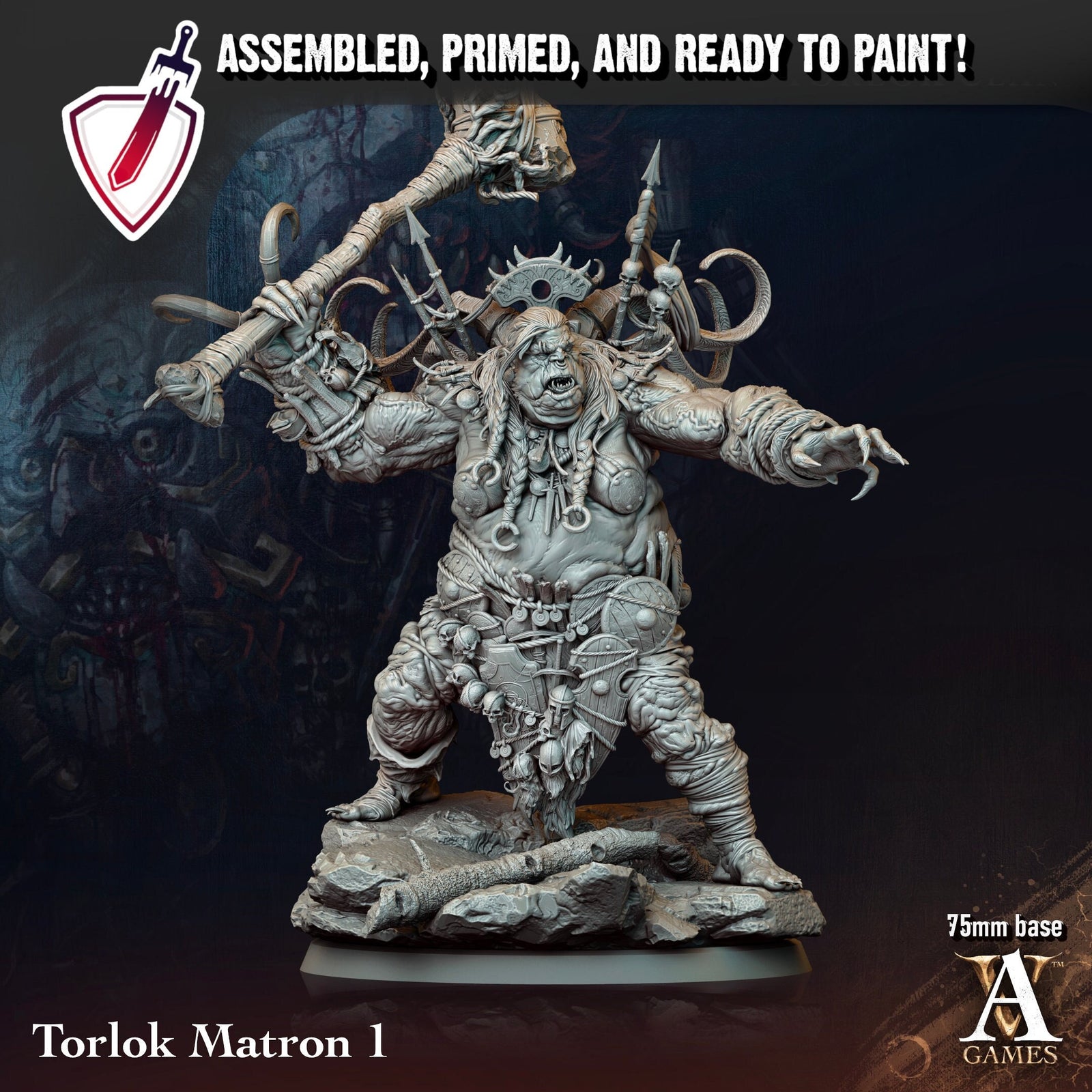 Torlok Matrons (Large) - Brush and Battle