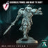 Anointed Swords | Miniatures by Archvillain Games | Resin Mini for Tabletop Gaming, D&D, Wargaming, and Painting | Assembled and Primed - Brush and Battle