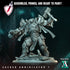 Sacred Annihilators | (Massive) Miniatures by Archvillain Games | For Tabletop Gaming, D&D, Wargaming, and Painting | Assembled and Primed - Brush and Battle