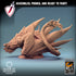 Dunnari Wyvern | (Massive) Miniature by Lord of the Print | Resin Mini For Tabletop Gaming, D&D, Pathfinder, Painting | Assembled and Primed - Brush and Battle