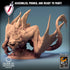 Dunnari Wyvern | (Massive) Miniature by Lord of the Print | Resin Mini For Tabletop Gaming, D&D, Pathfinder, Painting | Assembled and Primed - Brush and Battle