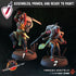 Yamauba Huntresses | Miniatures by Crippled God Foundry | Resin Mini For Tabletop Gaming, D&D, Pathfinder, Painting | Assembled and Primed - Brush and Battle