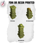 Dungeon Blocks Toxic Sewer Expansion Tiles (54-100) | FDM or Resin Printed | Great for D&D, Pathfinder, or any Tabletop RPG | Free Grids!