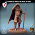 Dunnari Sandweavers | Miniatures by Lord of the Print | Resin Mini for Tabletop Gaming, D&D, Pathfinder, Painting | Assembled and Primed - Brush and Battle