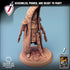 Razan Sandstorms | Miniatures by Lord of the Print | Resin Mini for Tabletop Gaming, D&D, Pathfinder, Painting | Assembled and Primed - Brush and Battle