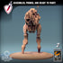Medoka Dune Walker | (Large) Miniatures by Lord of the Print | For Tabletop Gaming, D&D, Pathfinder, Painting | Assembled and Primed - Brush and Battle