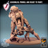 Medoka Dune Walker | (Large) Miniatures by Lord of the Print | For Tabletop Gaming, D&D, Pathfinder, Painting | Assembled and Primed - Brush and Battle