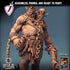 Sand Ettin | (Large) Miniatures by Lord of the Print | For Tabletop Gaming, D&D, Pathfinder, Painting | Assembled and Primed - Brush and Battle