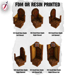 Dungeon Blocks Medieval Town Expansion Tiles (128-148) | FDM or Resin Printed | Great for D&D, Pathfinder, or any Tabletop RPG | Free Grids!