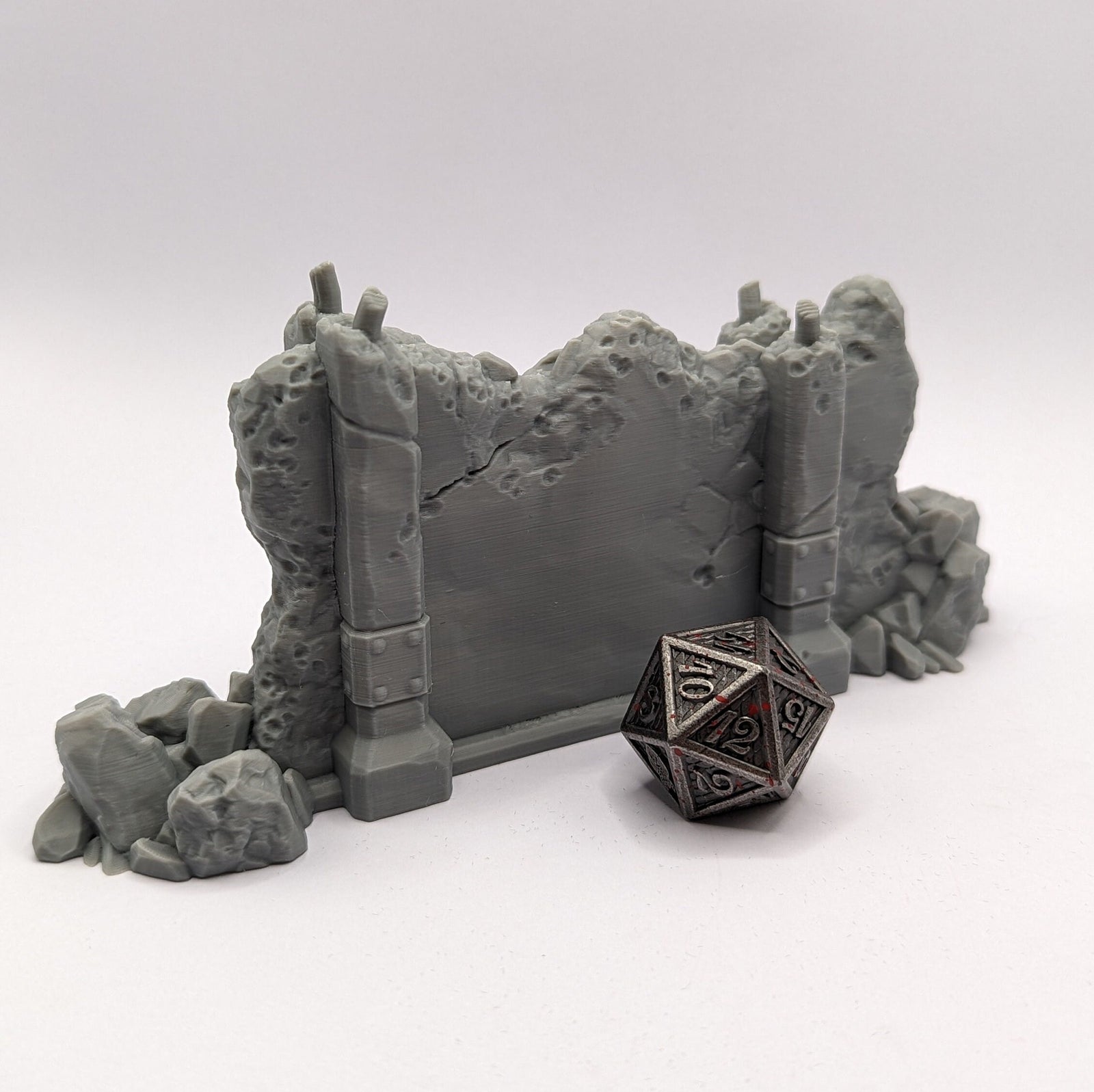 Tabletop Terrain Set | Ruins of the Empire Cover | By Forbidden Prints | Great for Any Tabletop Wargame! - Brush and Battle
