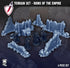 Tabletop Terrain Set | Ruins of the Empire Cover | By Forbidden Prints | Great for Any Tabletop Wargame! - Brush and Battle