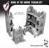 Ruins of the Empire Destroyed Building Rubble Set | By Forbidden Prints | Great for Any Tabletop Wargame or RPG! - Brush and Battle
