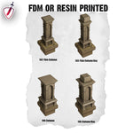 Dungeon Blocks Haunted Graveyard Expansion Tiles(119-149) | FDM or Resin Printed | Great for D&D, Pathfinder, any Tabletop RPG | Free Grids!