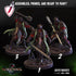 Death Knights | Miniatures by Crippled God Foundry | Resin Mini for Tabletop Gaming, D&D, Pathfinder, and Painting | Assembled and Primed - Brush and Battle