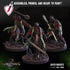 Death Knights | Miniatures by Crippled God Foundry | Resin Mini for Tabletop Gaming, D&D, Pathfinder, and Painting | Assembled and Primed - Brush and Battle