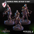 Skeleton Archers | Miniatures by Crippled God Foundry | Resin Mini for Tabletop Gaming, D&D, Pathfinder, and Painting | Assembled and Primed - Brush and Battle