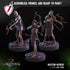 Skeleton Archers | Miniatures by Crippled God Foundry | Resin Mini for Tabletop Gaming, D&D, Pathfinder, and Painting | Assembled and Primed - Brush and Battle