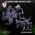 Skeleton War Machines | Miniatures by Crippled God Foundry | Resin Mini for Tabletop Gaming, D&D, Pathfinder, Painting | Assembled + Primed - Brush and Battle