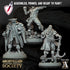 Heroes Vol. XXXIII | Miniatures by Archvillain Games | Resin Mini for Tabletop Gaming, D&D, Pathfinder, and Painting | Assembled and Primed - Brush and Battle