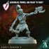 Ghult Naggers | Miniatures by Archvillain Games | Resin Mini for Tabletop Gaming, D&D, Wargaming, and Painting | Assembled and Primed - Brush and Battle