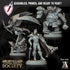 Heroes Vol. XXXII | Miniatures by Archvillain Games | Resin Mini for Tabletop Gaming, D&D, Pathfinder, and Painting | Assembled and Primed - Brush and Battle
