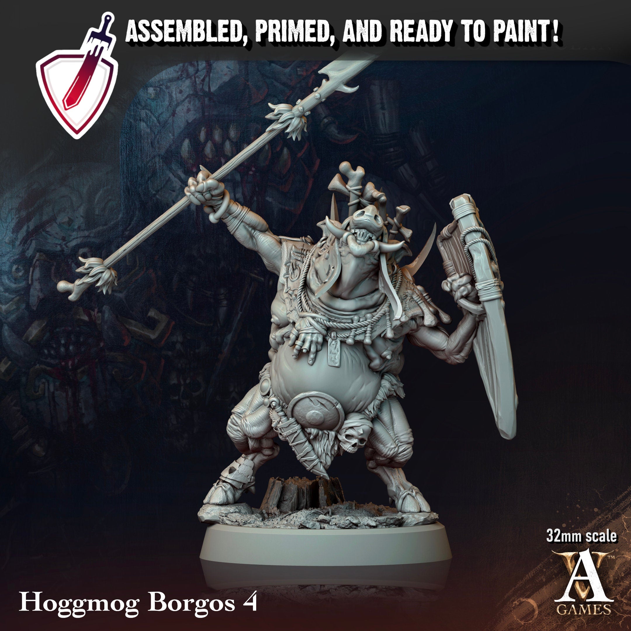 Hoggmog Borgos - Brush and Battle