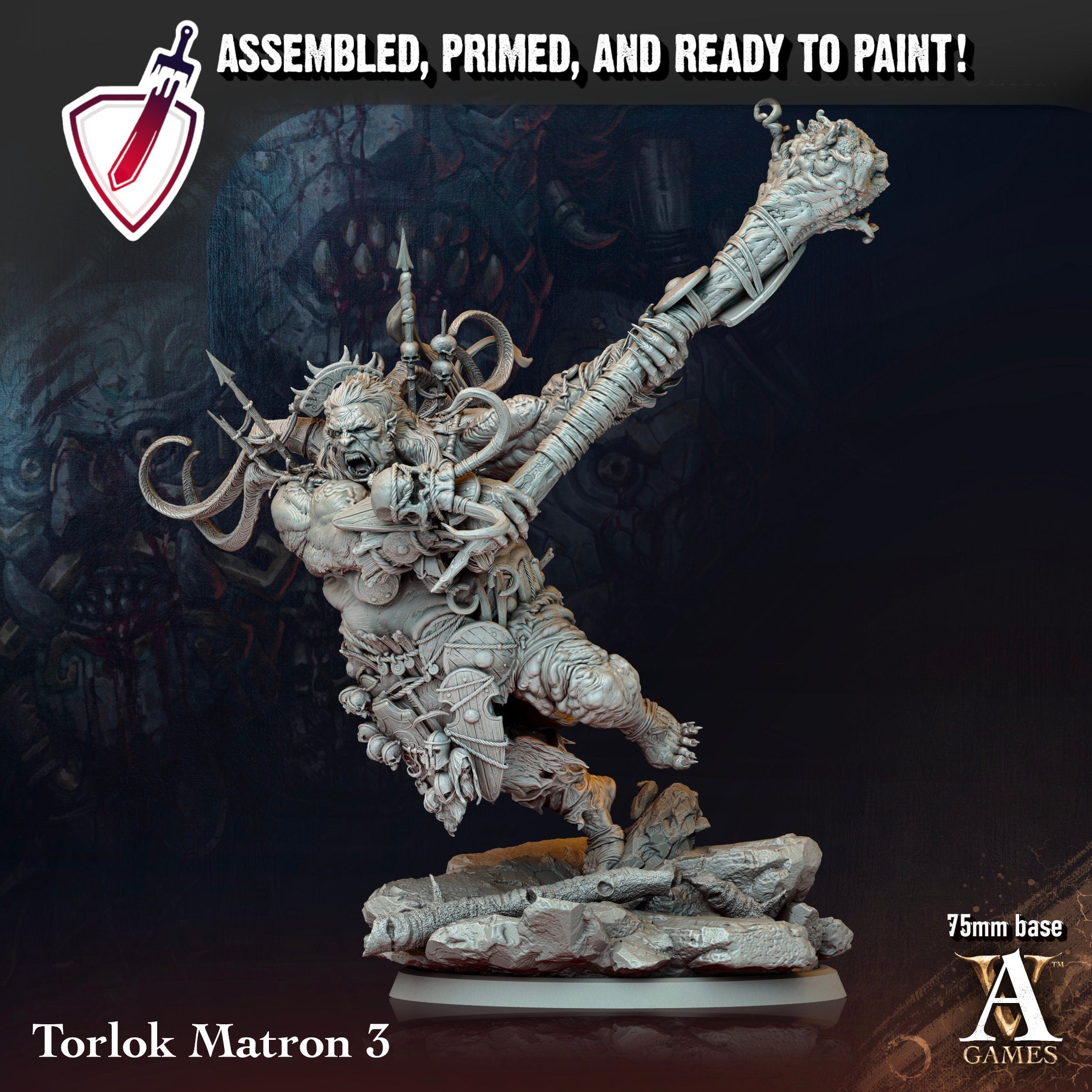 Torlok Matrons (Large) - Brush and Battle