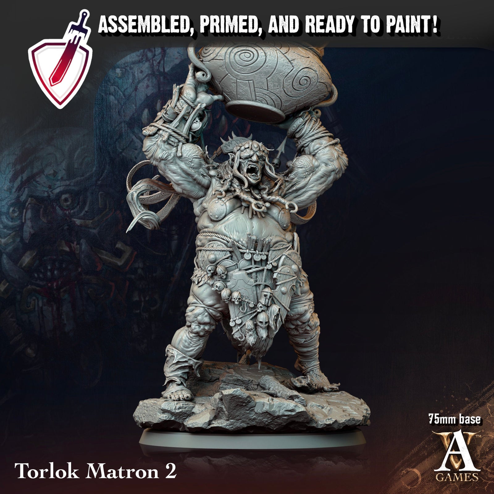 Torlok Matrons (Large) - Brush and Battle