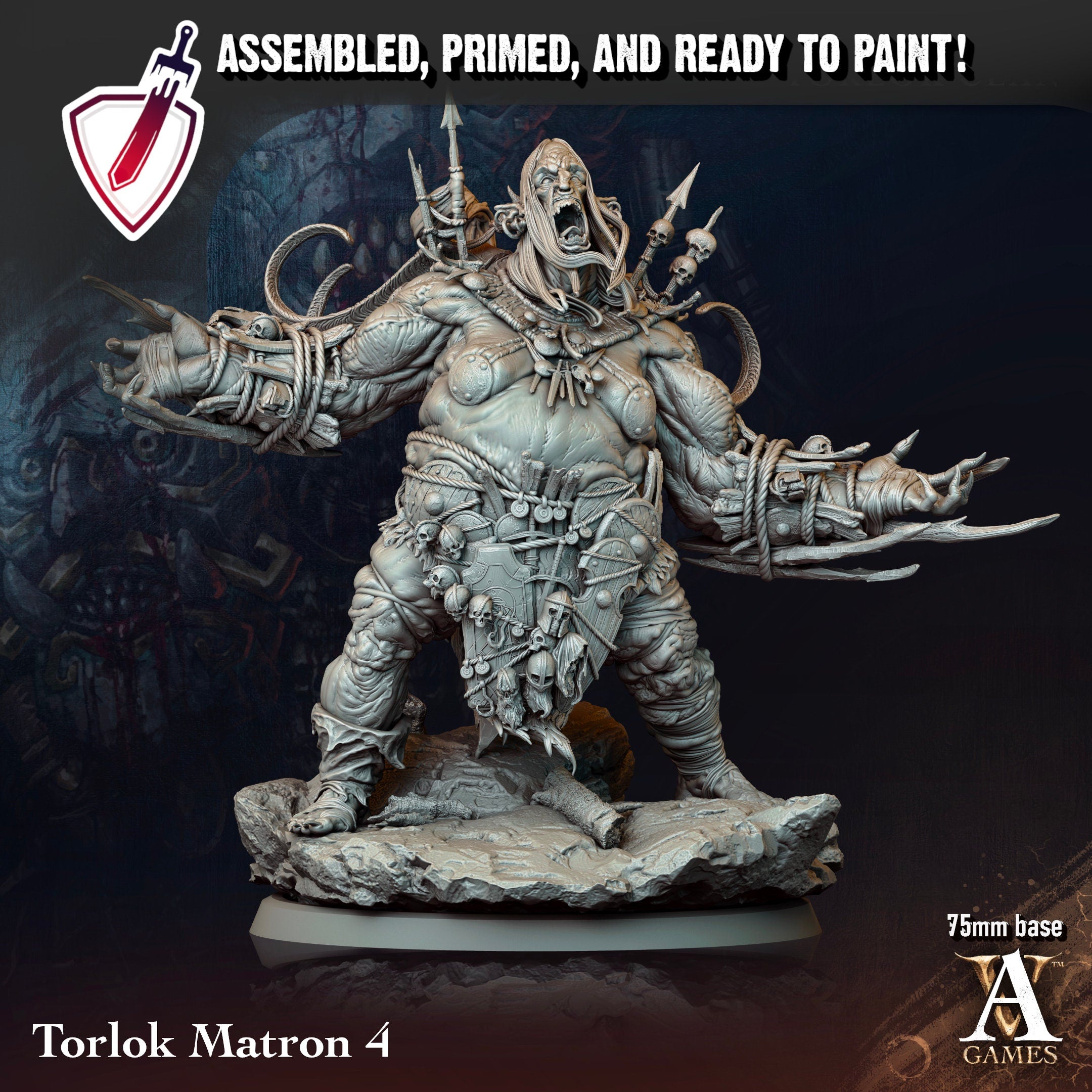 Torlok Matrons (Large) - Brush and Battle