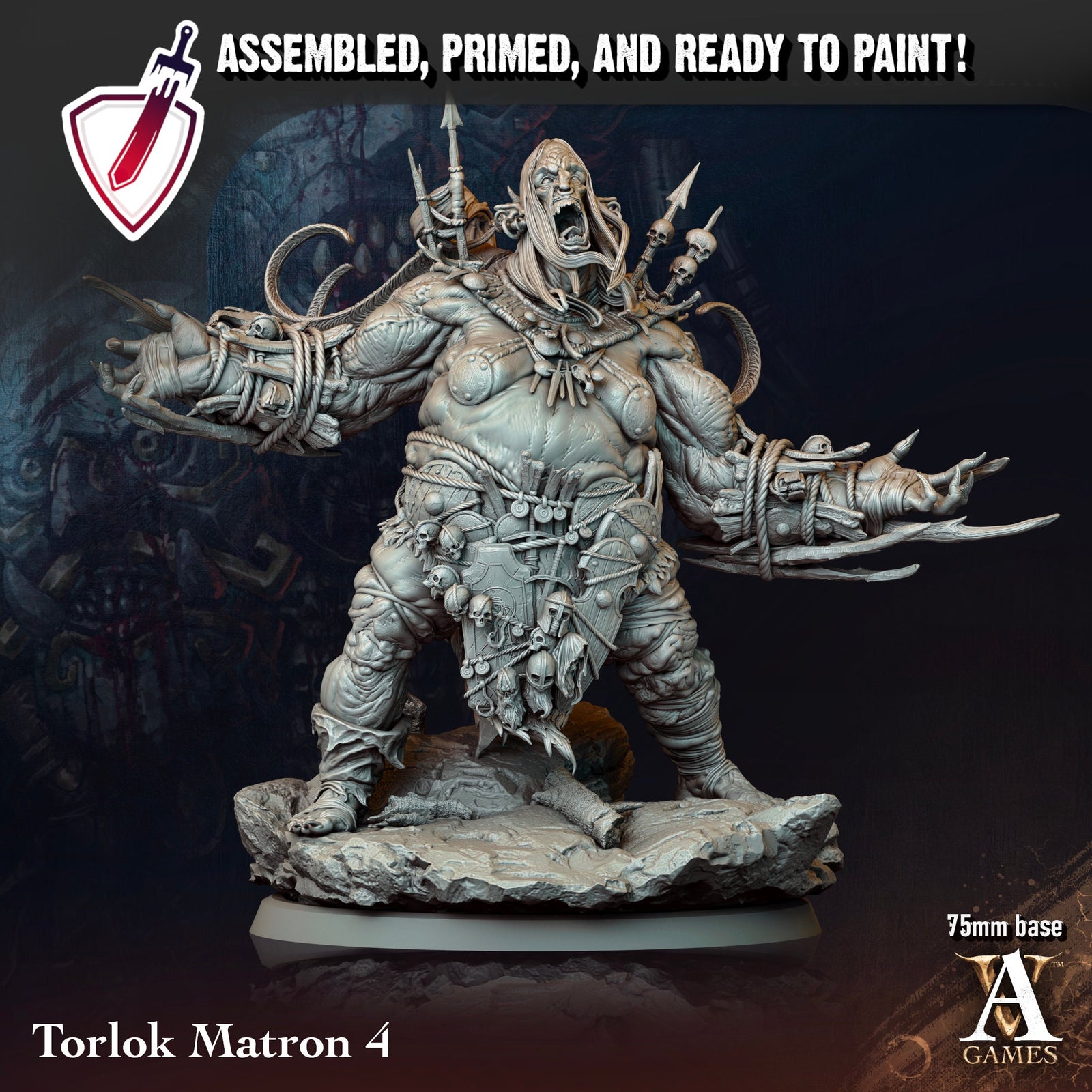 Torlok Matrons (Large) - Brush and Battle