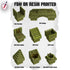 Dungeon Blocks Toxic Sewer Expansion Tiles (1-53) | FDM or Resin Printed | Great for D&D, Pathfinder, or any Tabletop RPG | Free Grids!