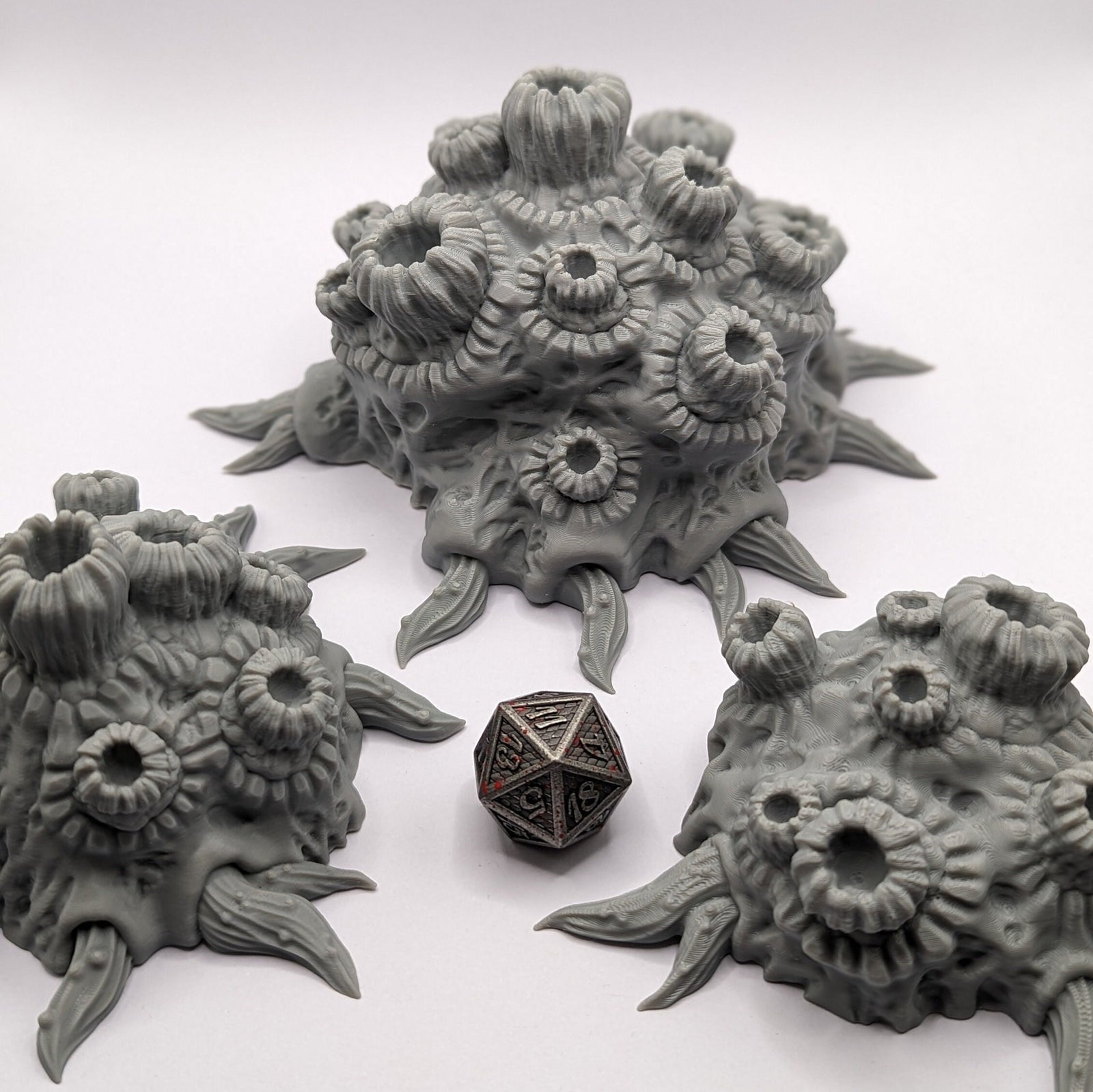 The Hive | Tabletop Scatter Terrain Set | By Forbidden Prints | Alien Bug Planet Themed Terrain Great for Any 28mm or 32mm Tabletop Wargame! - Brush and Battle