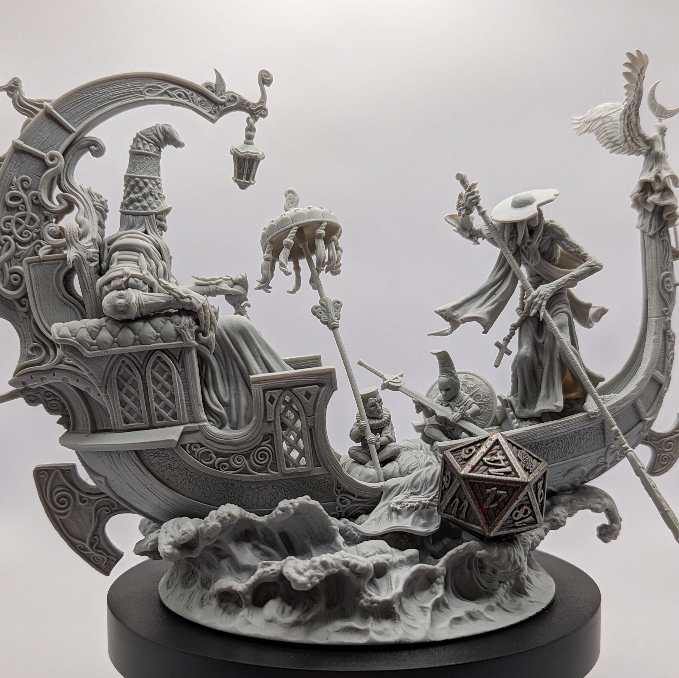 Doge Diodato | (Massive) Miniature by Archvillain Games | For Tabletop Gaming, D&D, Pathfinder, Wargames, Painting | Assembled + Primed - Brush and Battle