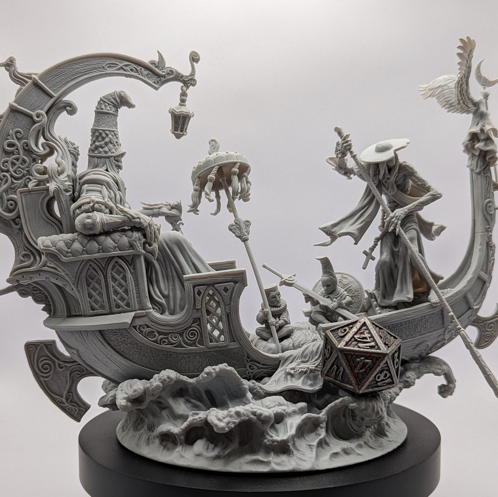 Doge Diodato | (Massive) Miniature by Archvillain Games | For Tabletop Gaming, D&D, Pathfinder, Wargames, Painting | Assembled + Primed - Brush and Battle
