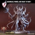 Zarakoth the Devourer | Miniature by Clay Cyanide | Resin Mini For Tabletop Gaming, D&D, Pathfinder, and Painting | Assembled and Primed - Brush and Battle