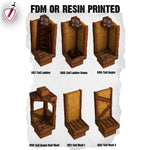 Dungeon Blocks Medieval Town Expansion Tiles (44-92) | FDM or Resin Printed | Great for D&D, Pathfinder, or any Tabletop RPG | Free Grids!