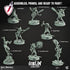 Saw Maniacs | Miniatures by Cast n Play | Resin Mini For Tabletop Gaming, D&D, Pathfinder, and Painting | Assembled and Primed - Brush and Battle