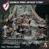 lmar Marrowhands | (Large) Miniature by Archvillain Games | Resin Mini For Tabletop Gaming, D&D, Pathfinder, Painting | Assembled and Primed - Brush and Battle