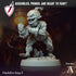Darkfire Imps | Miniatures by Archvillain Games | Resin Mini for Tabletop Gaming, D&D, Pathfinder, and Painting | Assembled and Primed - Brush and Battle