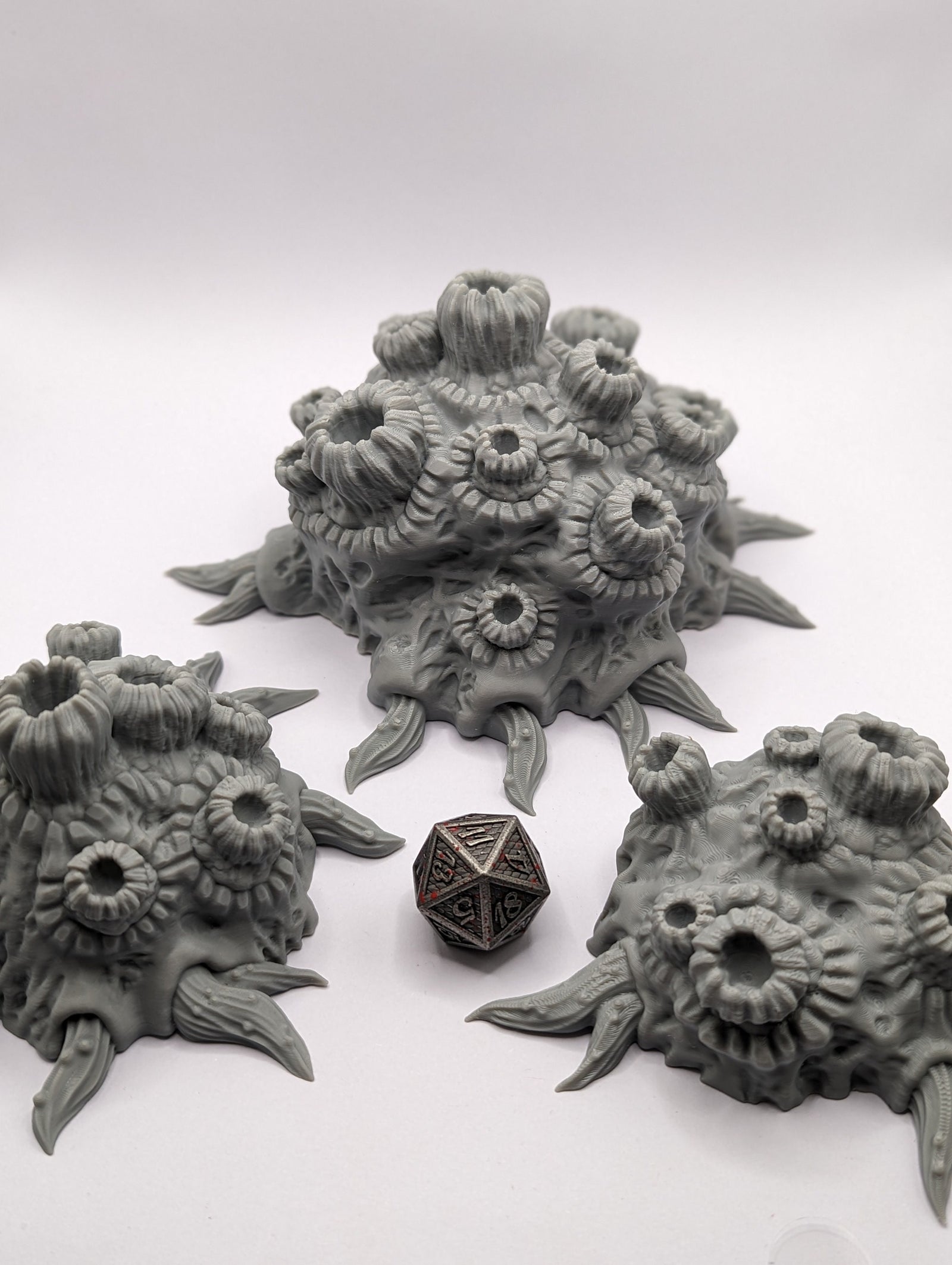 The Hive 2 Tabletop Scatter Terrain Set | By Forbidden Prints | Alien Bug Themed Bundle Great for Any 28mm or 32mm Tabletop Wargame! - Brush and Battle
