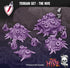 The Hive | Tabletop Scatter Terrain Set | By Forbidden Prints | Alien Bug Planet Themed Terrain Great for Any 28mm or 32mm Tabletop Wargame! - Brush and Battle