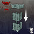 Badlands Guard Towers | Tabletop Terrain Set | By Forbidden Prints | Orc Scrap Themed Bundle Great for Any 28mm or 32mm Tabletop Wargame! - Brush and Battle