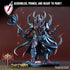 Zarakoth the Devourer | Miniature by Clay Cyanide | Resin Mini For Tabletop Gaming, D&D, Pathfinder, and Painting | Assembled and Primed - Brush and Battle