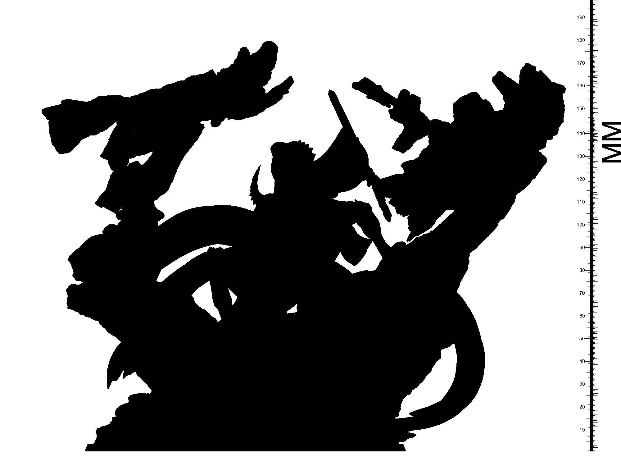 Chernobog | (Massive) Miniature by Clay Cyanide | Resin Mini For Tabletop Gaming, D&D, Pathfinder, and Painting | Assembled and Primed - Brush and Battle