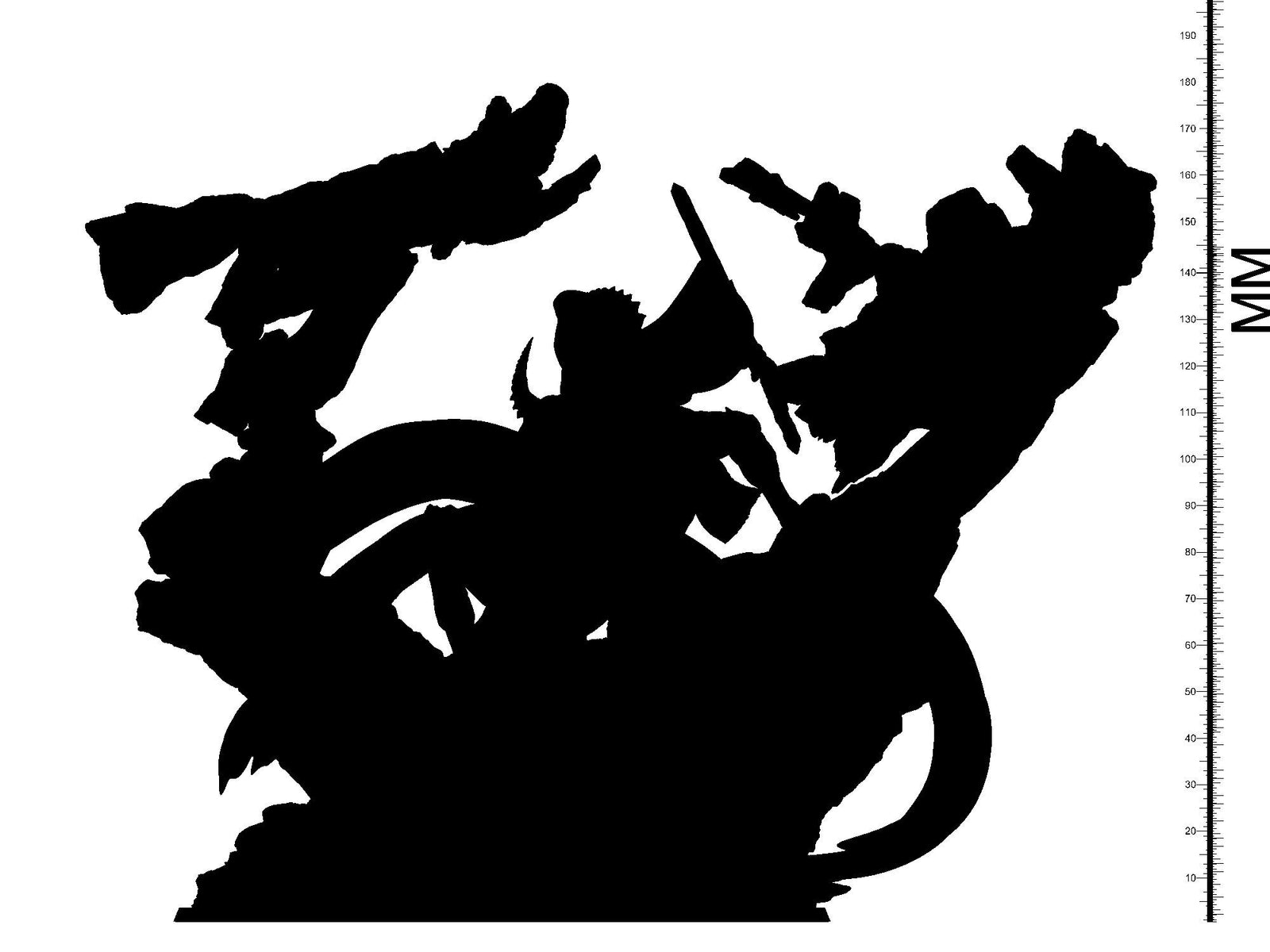 Chernobog | (Massive) Miniature by Clay Cyanide | Resin Mini For Tabletop Gaming, D&D, Pathfinder, and Painting | Assembled and Primed - Brush and Battle