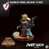 Dwarf Queen | Miniature by Crippled God Foundry | Resin Mini For Tabletop Gaming, D&D, Pathfinder, and Painting | Assembled and Primed - Brush and Battle