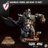 Ogre King | Miniature by Crippled God Foundry | Resin Mini For Tabletop Gaming, D&D, Pathfinder, and Painting | Assembled and Primed - Brush and Battle